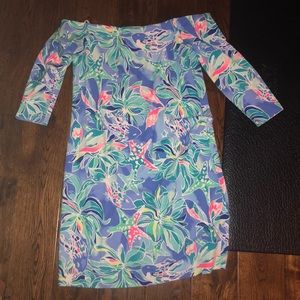 Off the shoulder Lilly Pulitzer dress